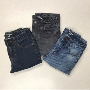 BUNDLE OF 3!! Cat & Jack Boys Jeans